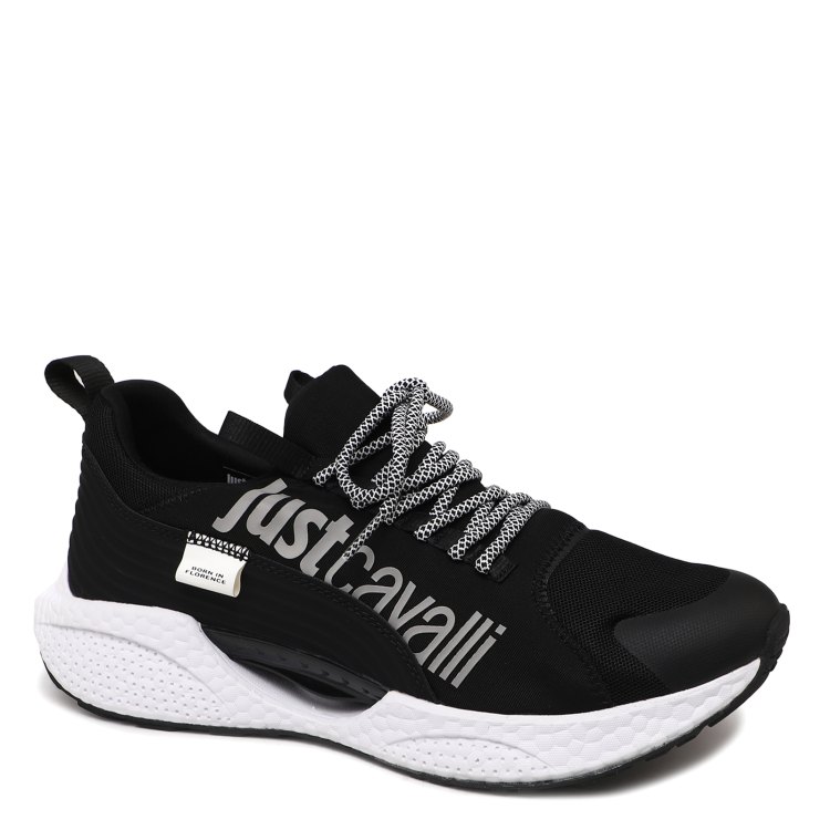 

Кроссовки мужские Just Cavalli 75QA3SH2 черные 45 EU, Черный, 75QA3SH2