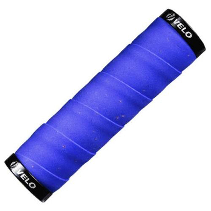 фото Грипсы velo vlg-852 130mm blue nobrand