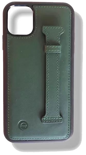 Кожаный чехол-подставка для телефона Elae для iPhone 11 Pro зеленый лес CFG-11P-OYSL 1590₽