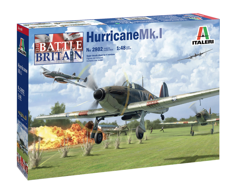 

Сборная модель Italeri 1/48 HURRICANE Mk.I 2802