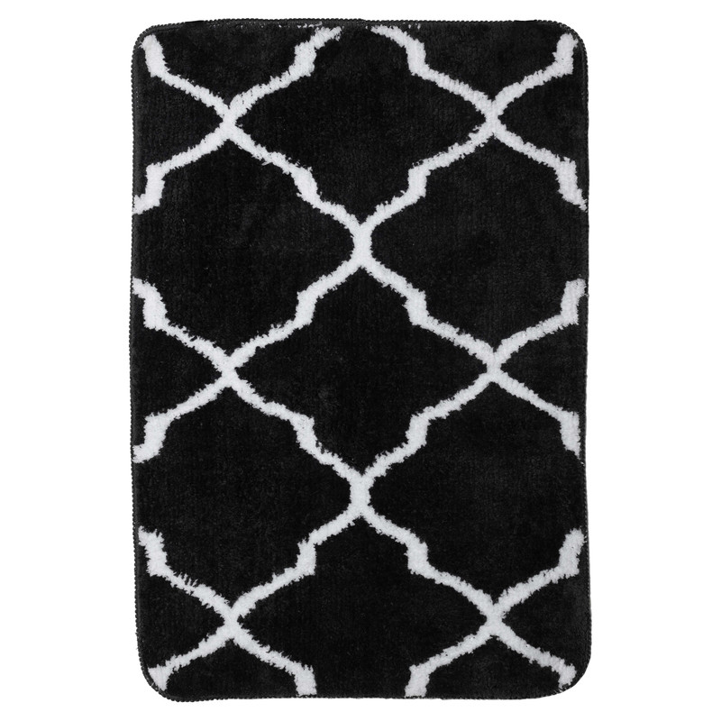 Коврик для ванной комнаты Swed house  Norre темно-серый 60х90 см