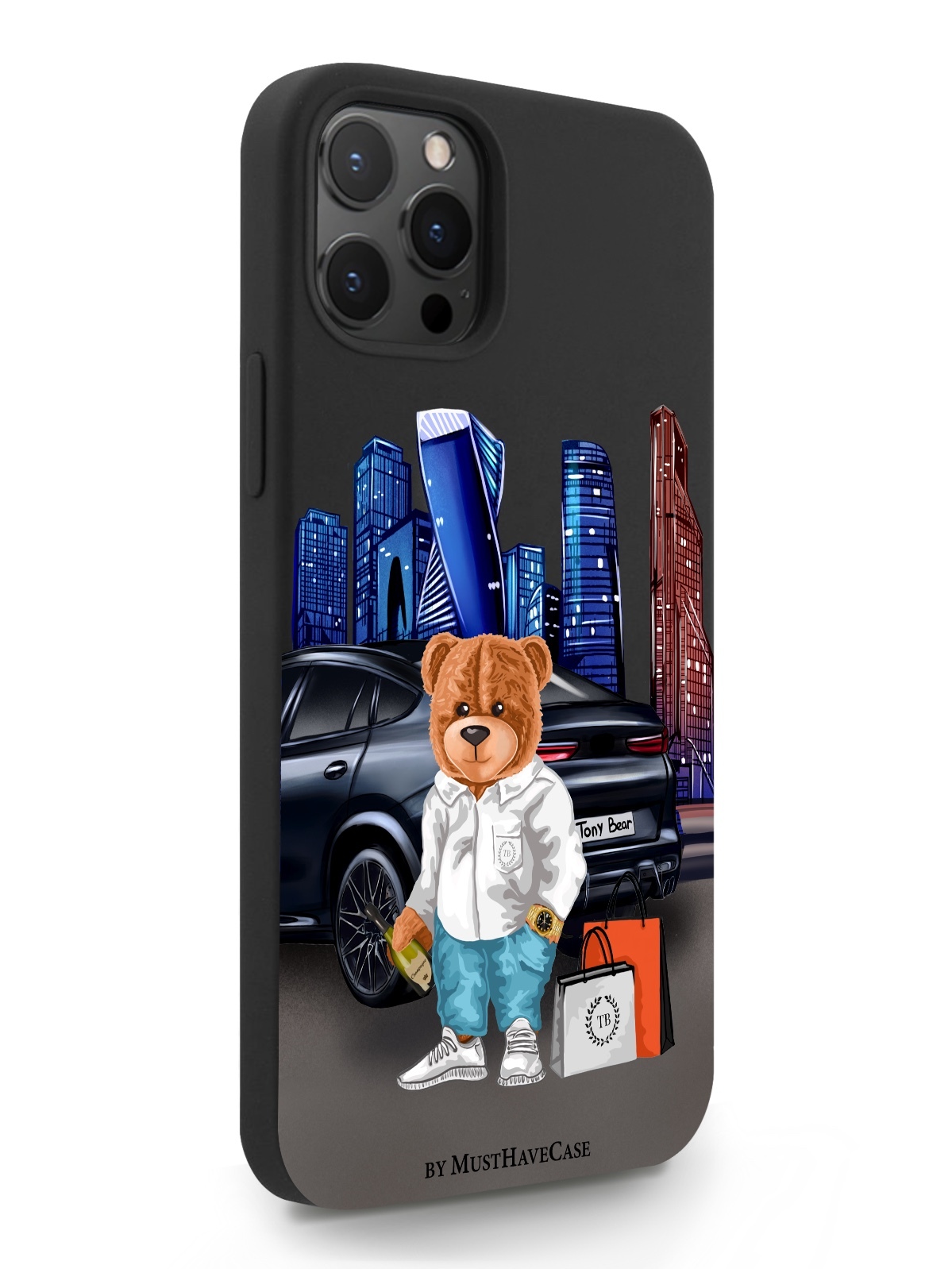 

Черный MustHaveCase для iPhone 12 Pro Max Тони Москва Сити черный, iPhone 12 Pro Max Тони Москва Сити