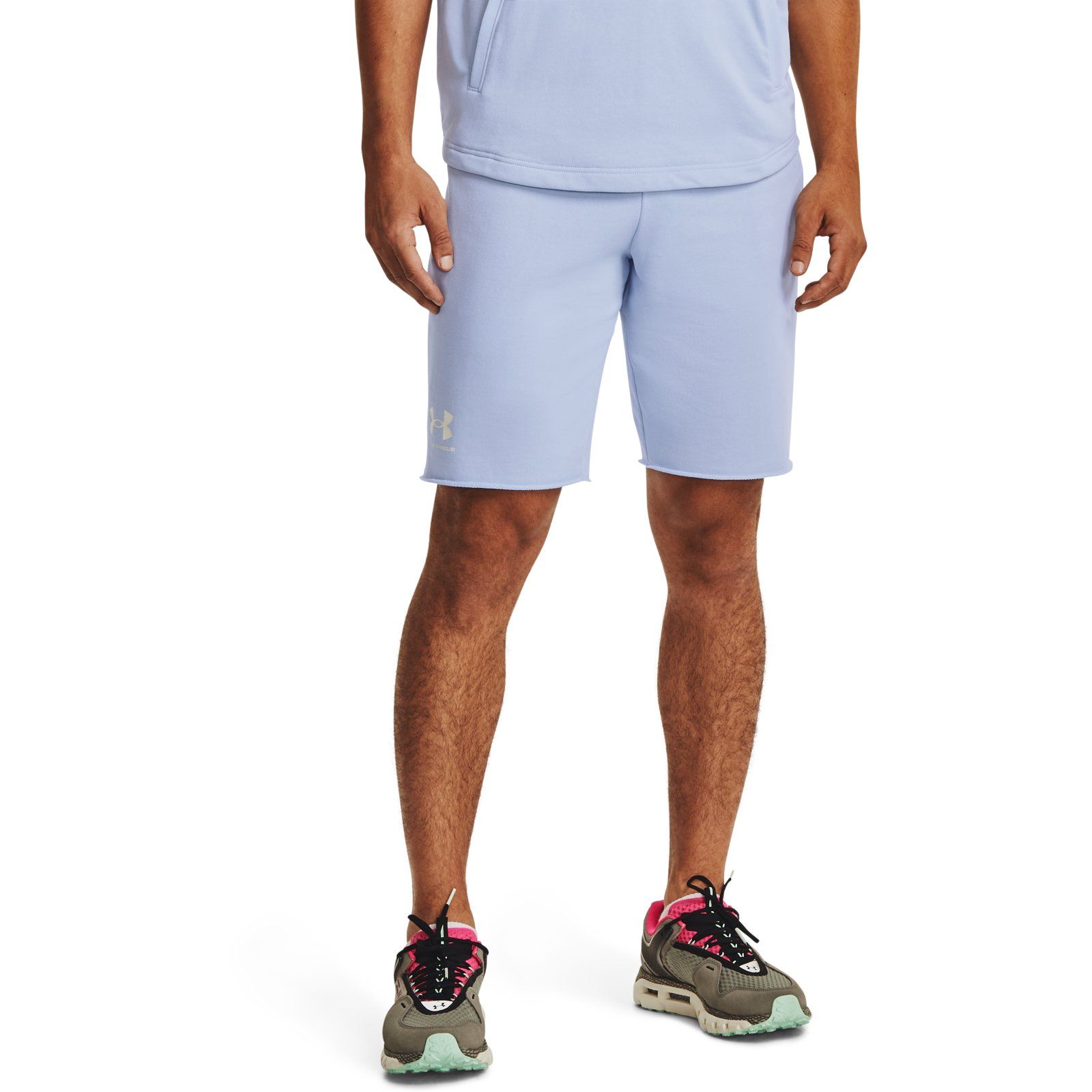 фото Шорты under armour ua rival terry short цв.синий l