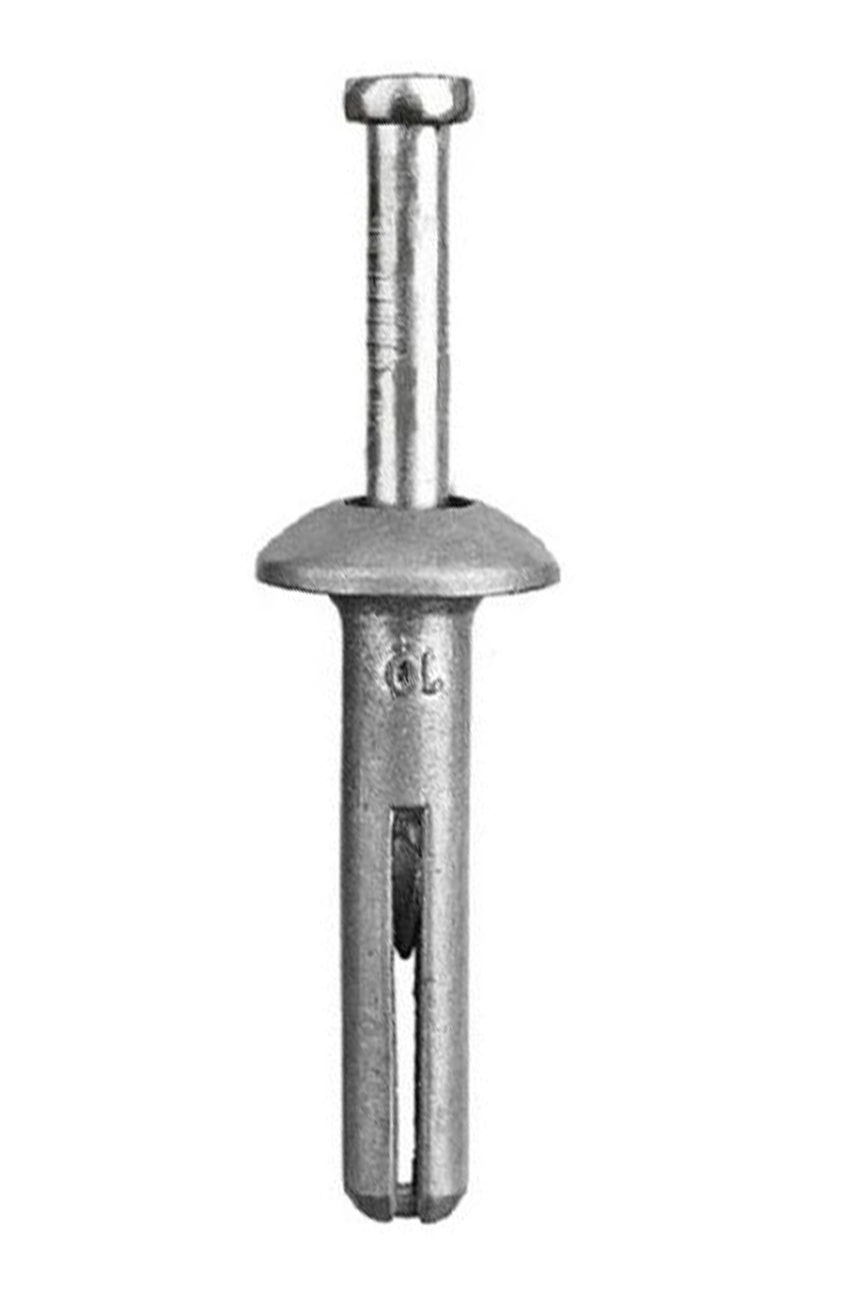 Дюбель-гвоздь металлический FIXXTOOLS 6х30мм упак 5шт дюбель зубр 4 301286 со сверлом для гипсокартона с саморезом дрива металлический 33 мм 3 шт