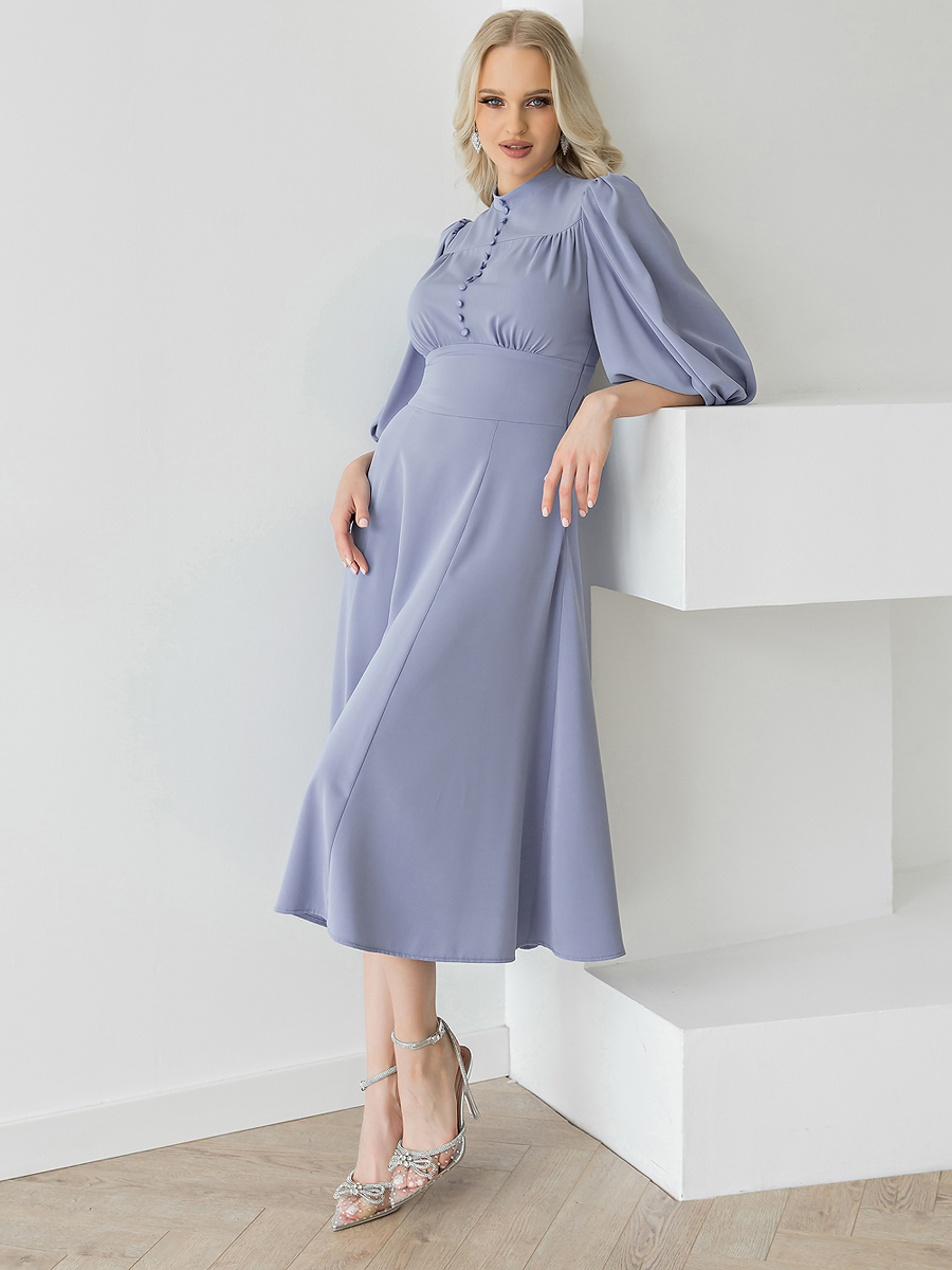 Платье женское MARICHUELL MPl00163V(silvestra) голубое 50 RU