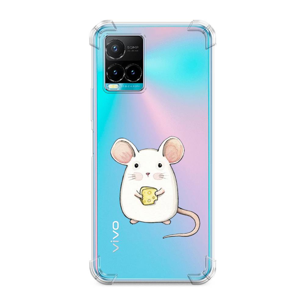 

Чехол Awog на Vivo Y33s/Y21 "Мышка", Разноцветный