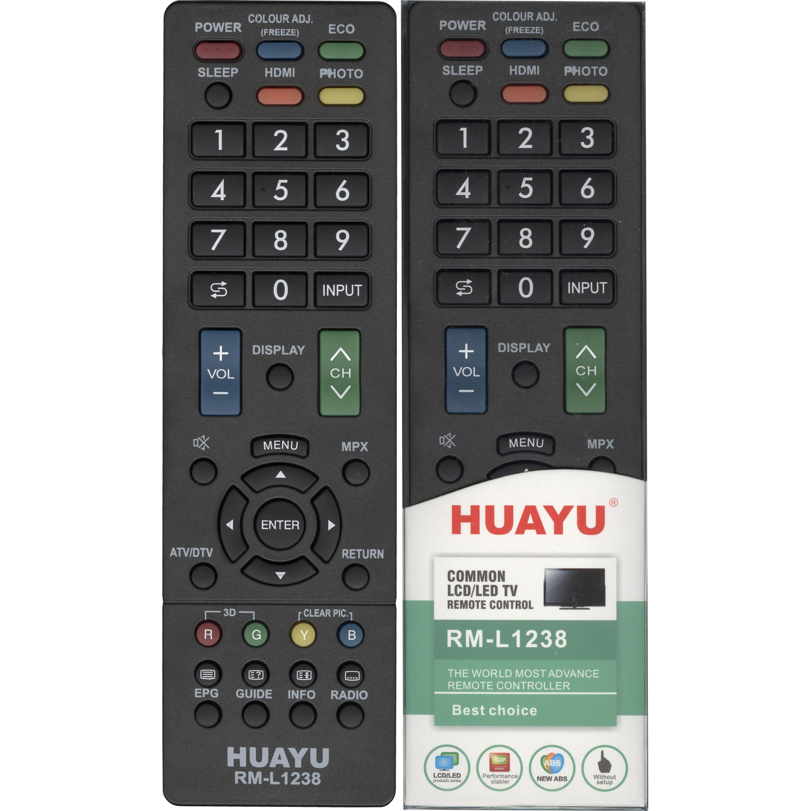 фото Пульт ду универсальный huayu для sharp rm-l1238 hrm1246