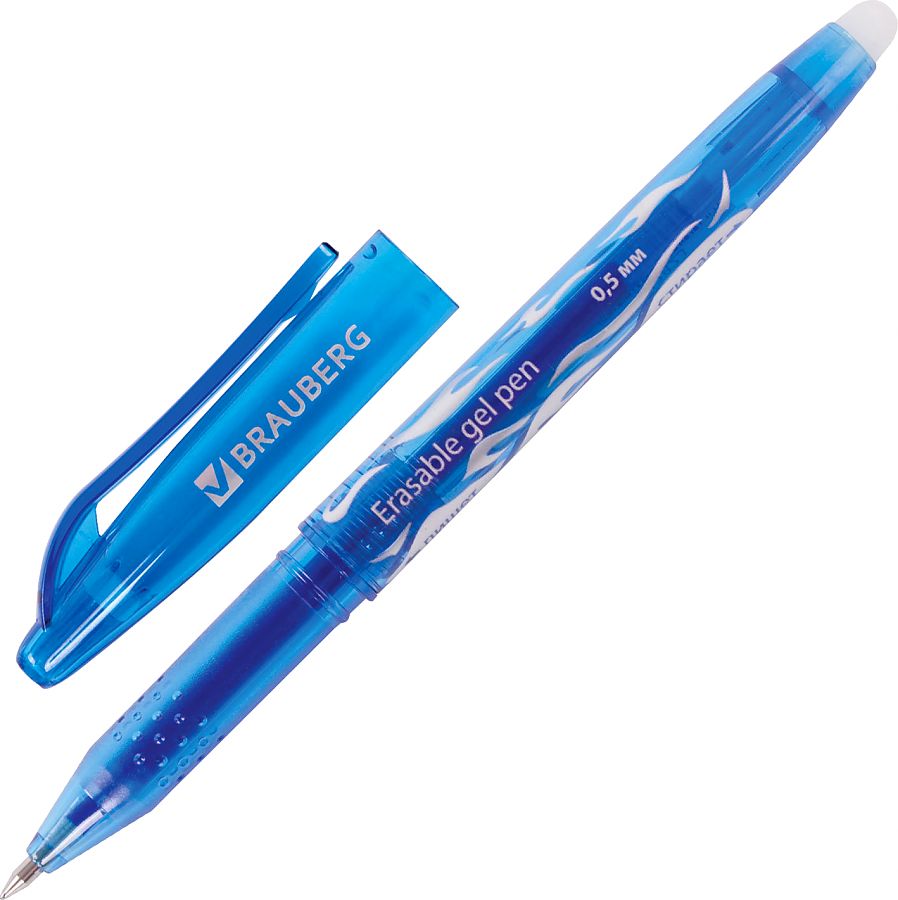 

Ручка гелевая Brauberg 142823, синяя, 0,5 мм, 1 шт., 142823