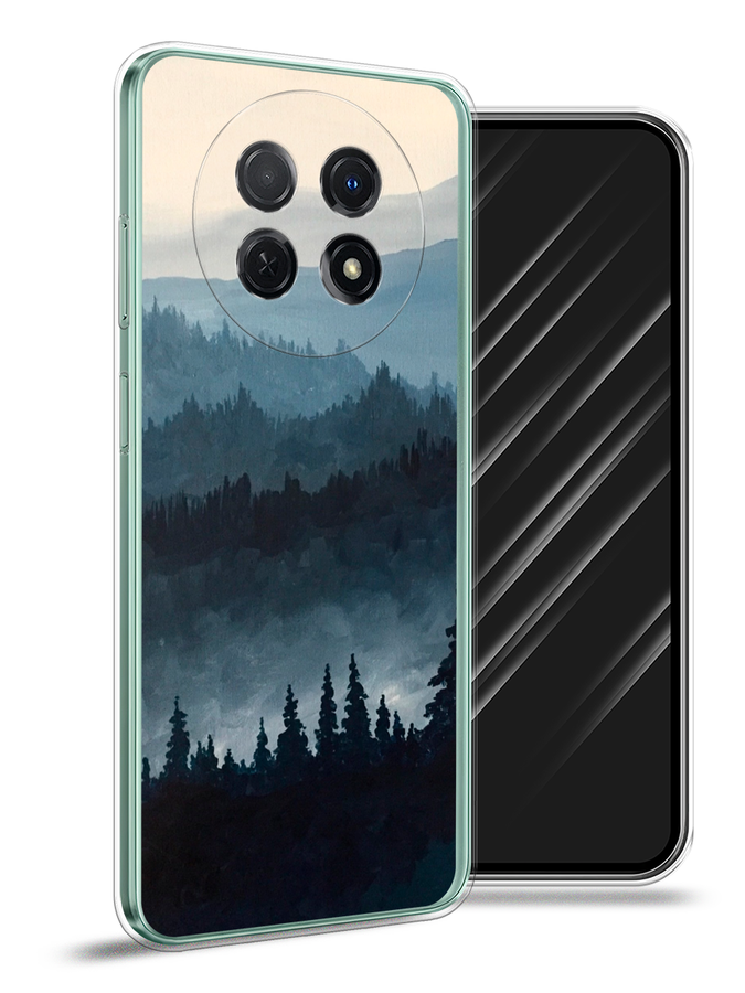 

Чехол Awog на Huawei Nova Y91 "Туманные горы", Бежевый;серый;черный, 6121650-4