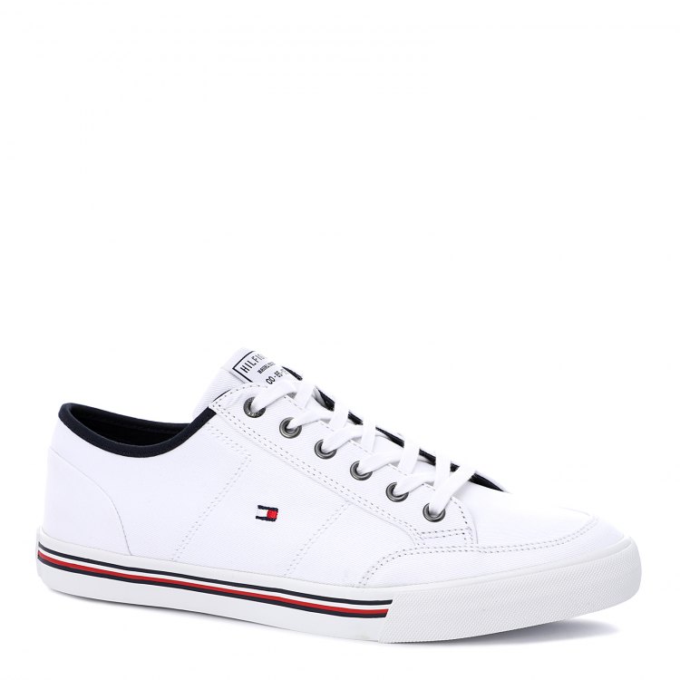 фото Кеды мужские tommy hilfiger fm0fm02676 белые 40 eu