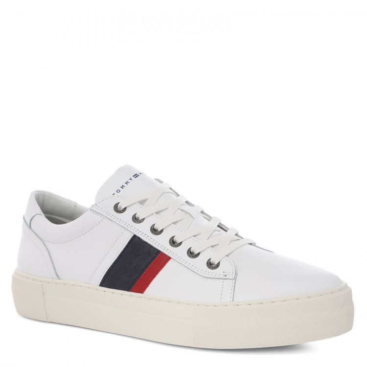 фото Кеды мужские tommy hilfiger fm0fm02741 белые 45 eu