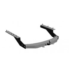 фото Фаркоп toyota rav4 2013-2019 крюк торцевой оцинк на 2 болт,балка открытая с нерж.накладкой baltex