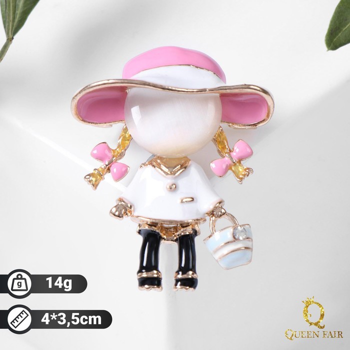 

Брошь женская Queen fair 5244552, 5244552