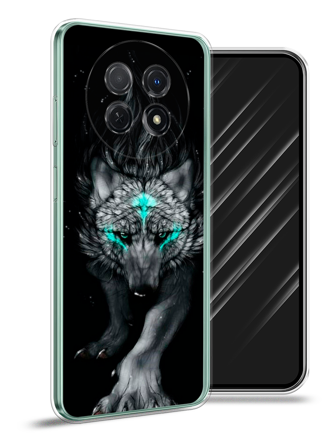 

Чехол Awog на Huawei Nova Y91 "Волшебный волк", Черный;серый, 6121650-2