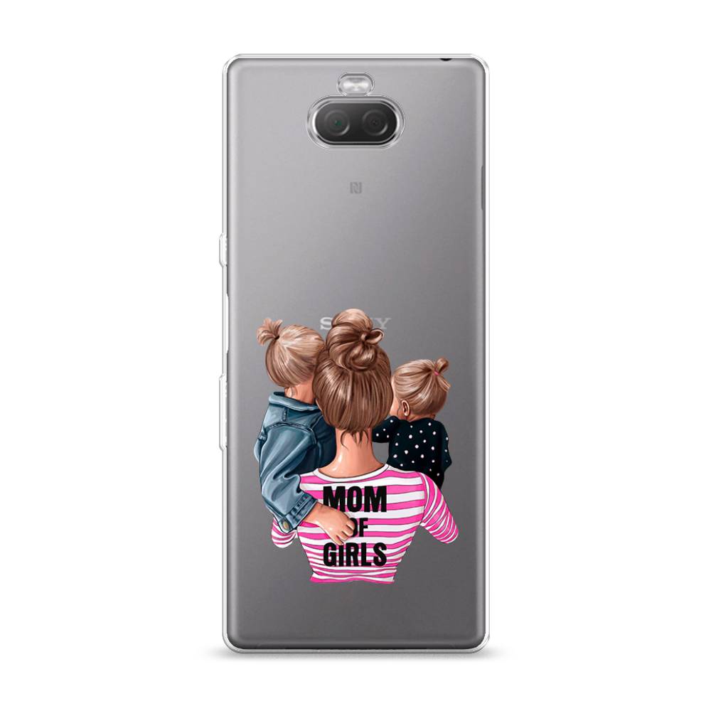 

Чехол Awog на Sony Xperia 10/XA3 "Mom of Girls", Разноцветный, 54050-6