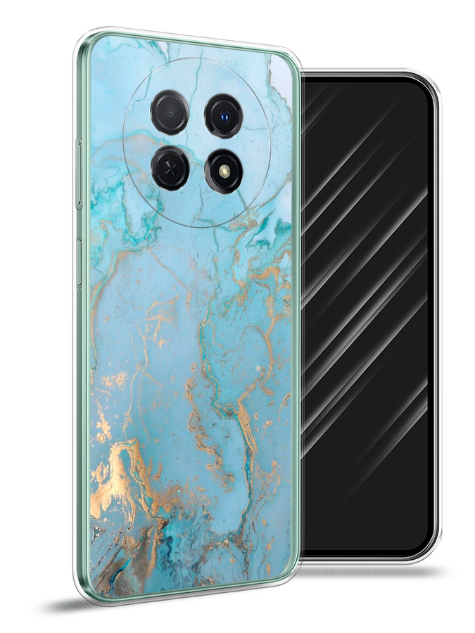 

Чехол Awog на Huawei Nova Y91 "Голубой мрамор рисунок", 6121650-3