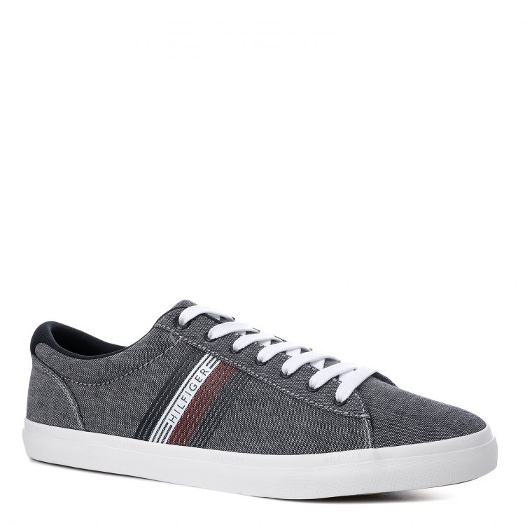 

Кеды мужские Tommy Hilfiger FM0FM02852 синие 41 EU, FM0FM02852_2350675