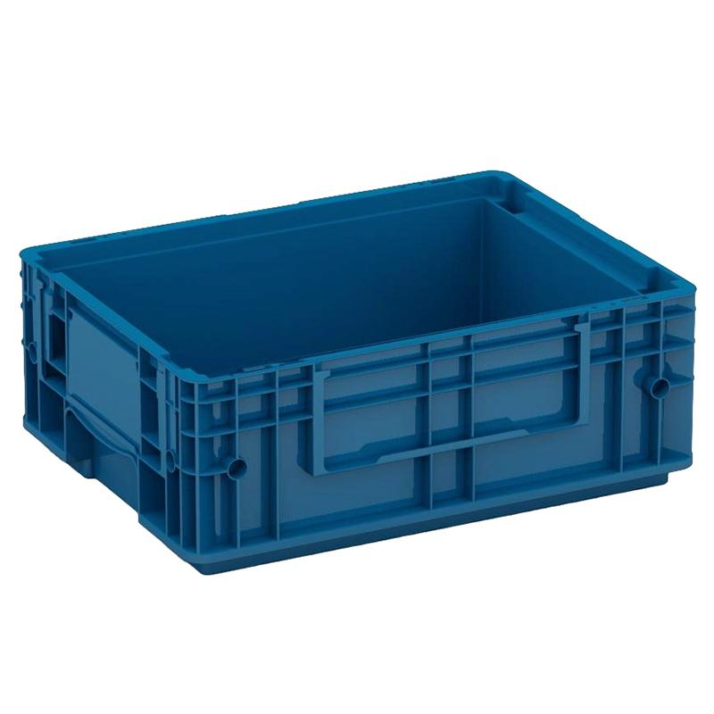 

Ящик сплошной (RL-KLT 4147)396х297х147,5 синий дно с отверстиями