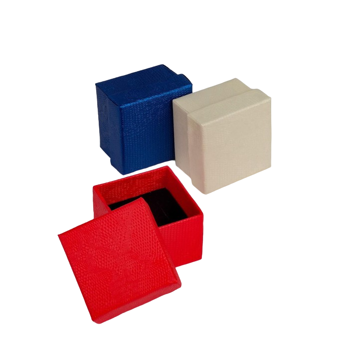 

Коробочка подарочная под серьги, кольцо Символ, 5х5 см 6 шт, Разноцветный