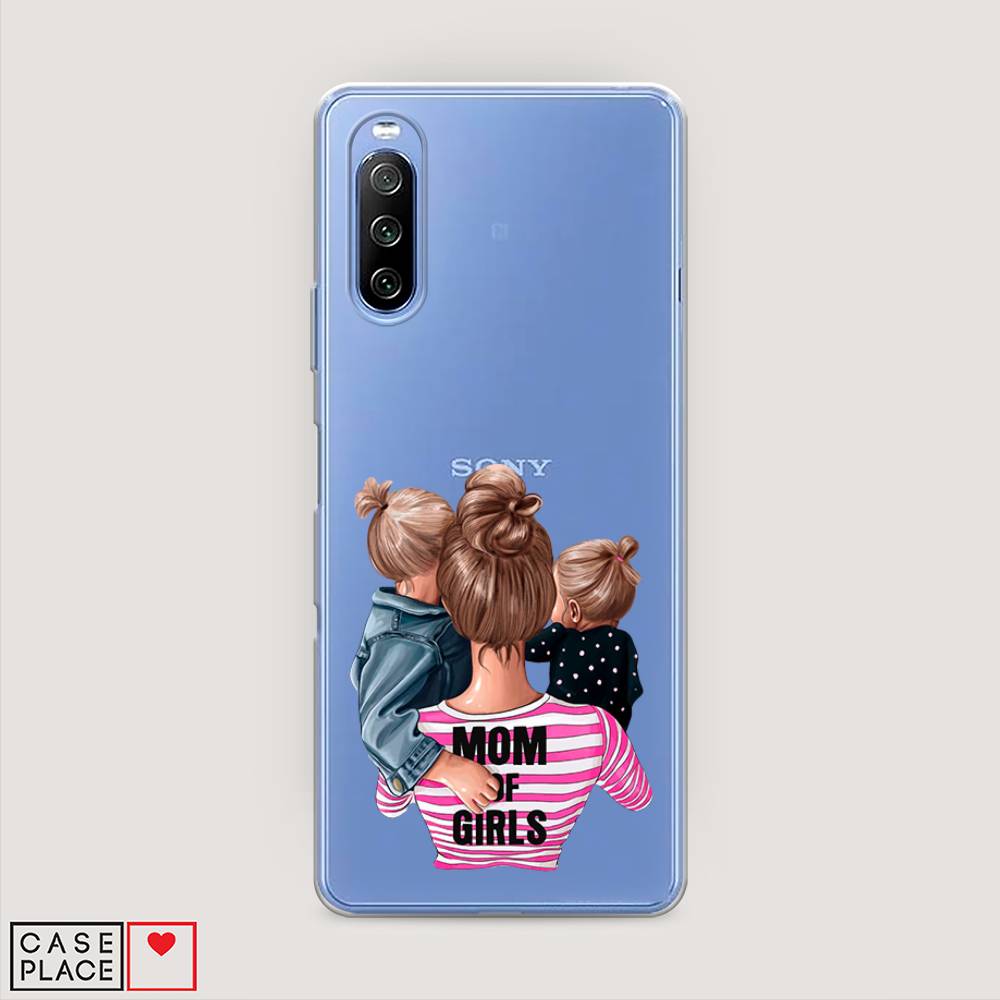 

Чехол Awog на Sony Xperia 10 III "Mom of Girls", Разноцветный, 54950-6