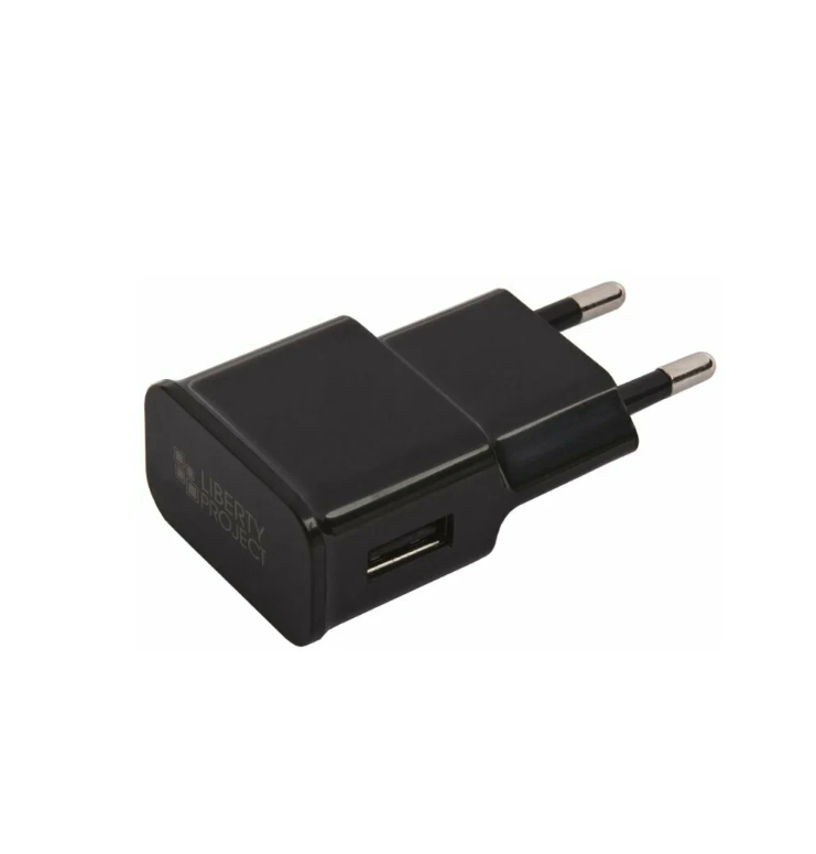 

Сетевое зарядное устройство "LP" с выходом USB 2,1A + кабель USB Type-C (черное/европакет)