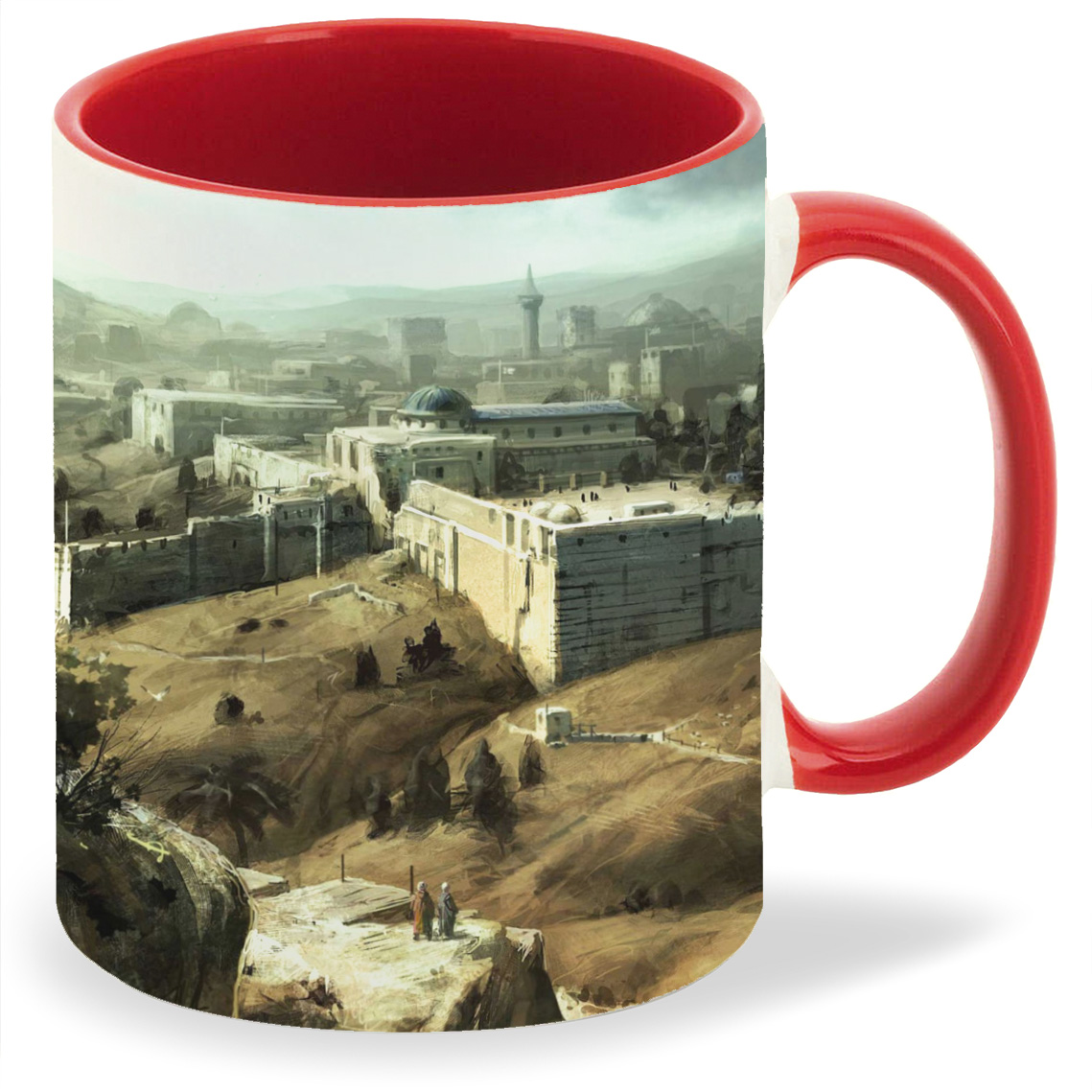 

Кружка CoolPodarok Assassins Creed Город, Assassins Creed Город