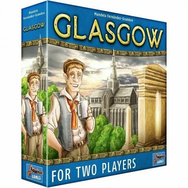 Настольная игра Ethnic Board Games Lookout Games Glasgow Глазго настольная игра ethnic board games isle of skye from chieftain to king остров скай