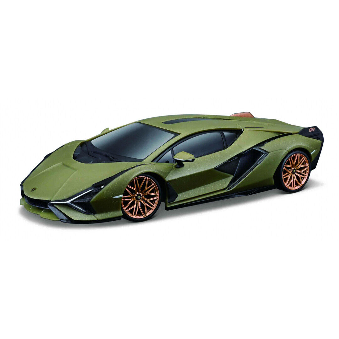 Машина на Р/У Maisto 1:24 Lamborghini Sian FKP 37 оливковая 82338