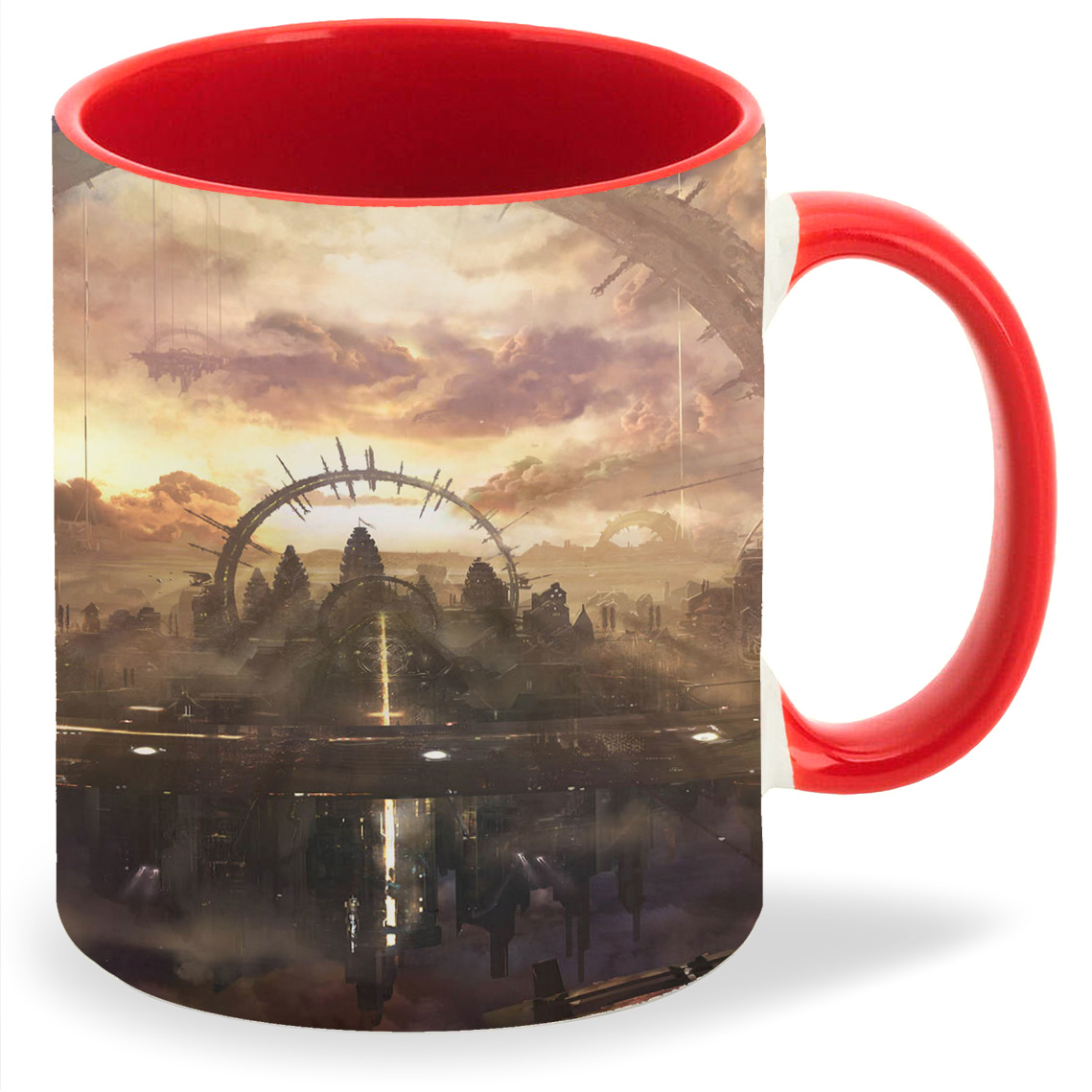 

Кружка CoolPodarok asuras wrath Город Парит Монстр, asuras wrath Город Парит Монстр