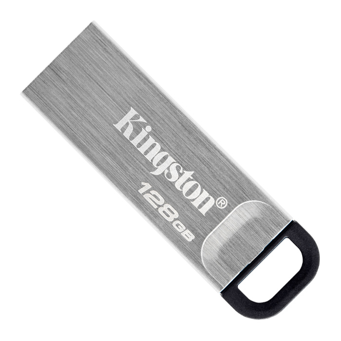 Флешка Kingston DataTraveler Kyson 128ГБ Silver (DTKN/128GB)