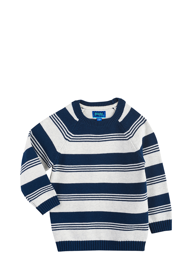 

Джемпер детский Max&Jessi AW19JIA27 цв. темно-синий, белый р. 116, AW19JIA27