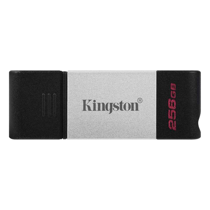 Флешка Kingston DataTraveler 80 256ГБ Black/Silver (DT80/256GB)