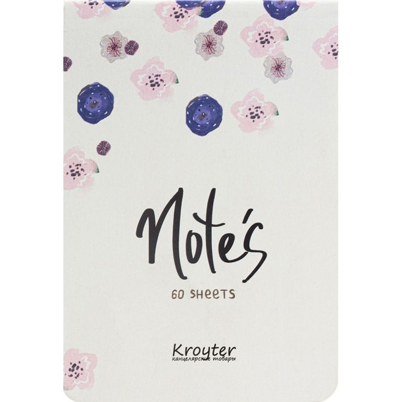 

Блокнот А6, 60л, линия, сшивка, Серия Flowers 00153 3 штуки, bl-291
