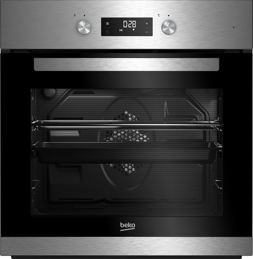 фото Встраиваемый электрический духовой шкаф beko bre22305x silver