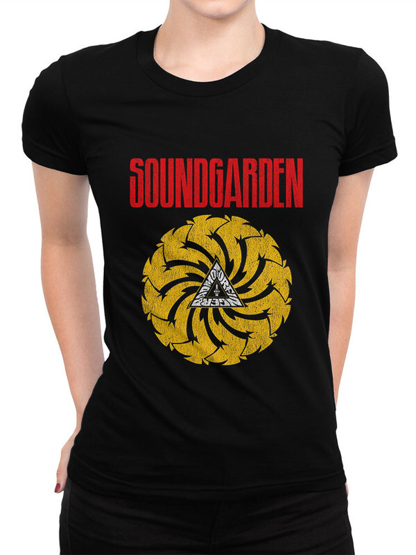 фото Футболка женская design heroes группа soundgarden черная 2xl