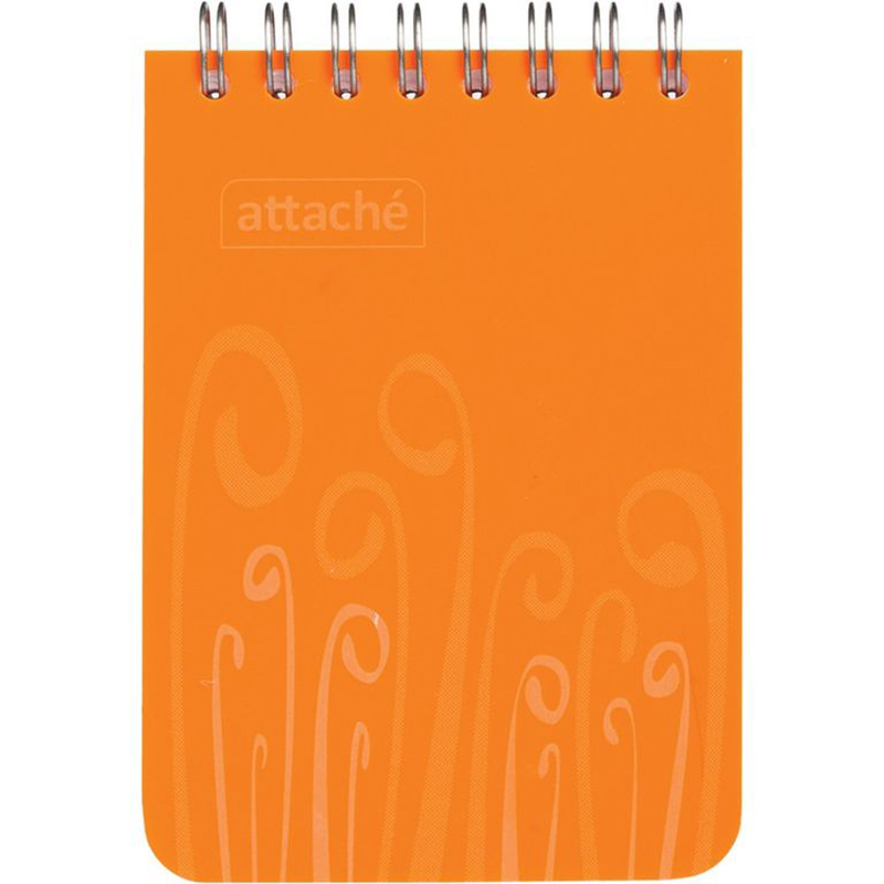 

Блокнот А7, 80л, клетка, Attache Fantasy, оранжевый 2 штуки, bl-314