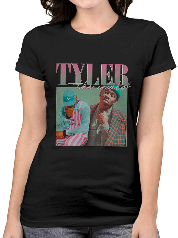 фото Футболка женская design heroes tyler the creator черная 2xl