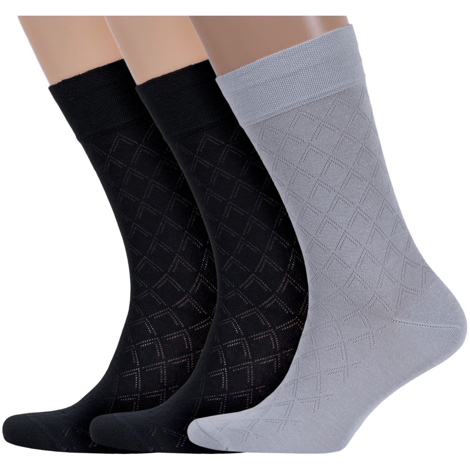 Комплект носков мужских LorenzLine 3-Н11 разноцветных 25