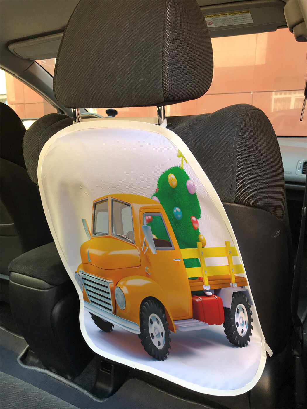 

Накидка на спинку сиденья JoyArty Елка в кузове, 45х62, Елка в кузове