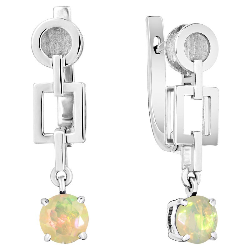 

Серьги из серебра с опалом LAZURIT-ONLINE 8205NP, 8205NP