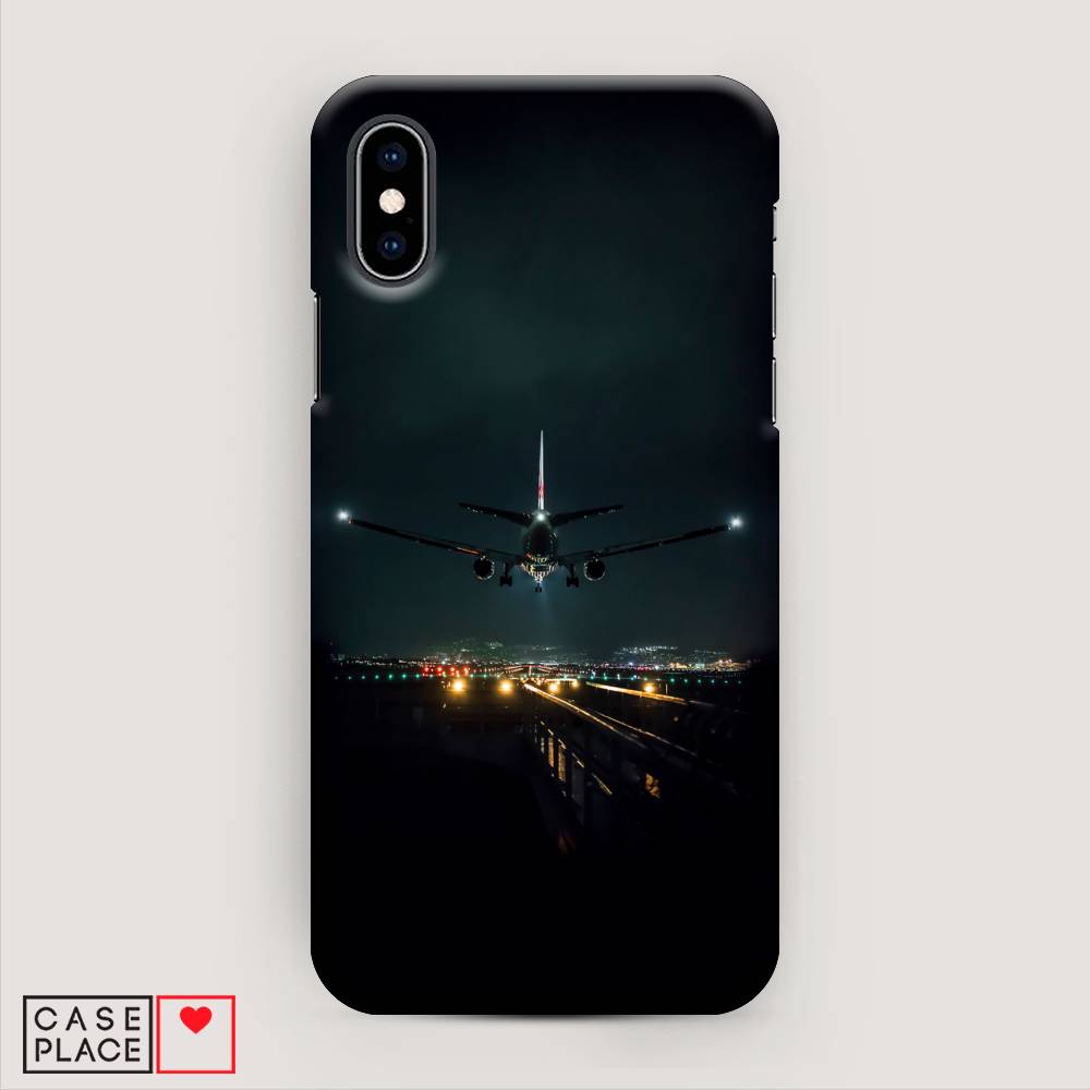 

Пластиковый чехол "Ночной рейс" на Apple iPhone X (10), 11020-5