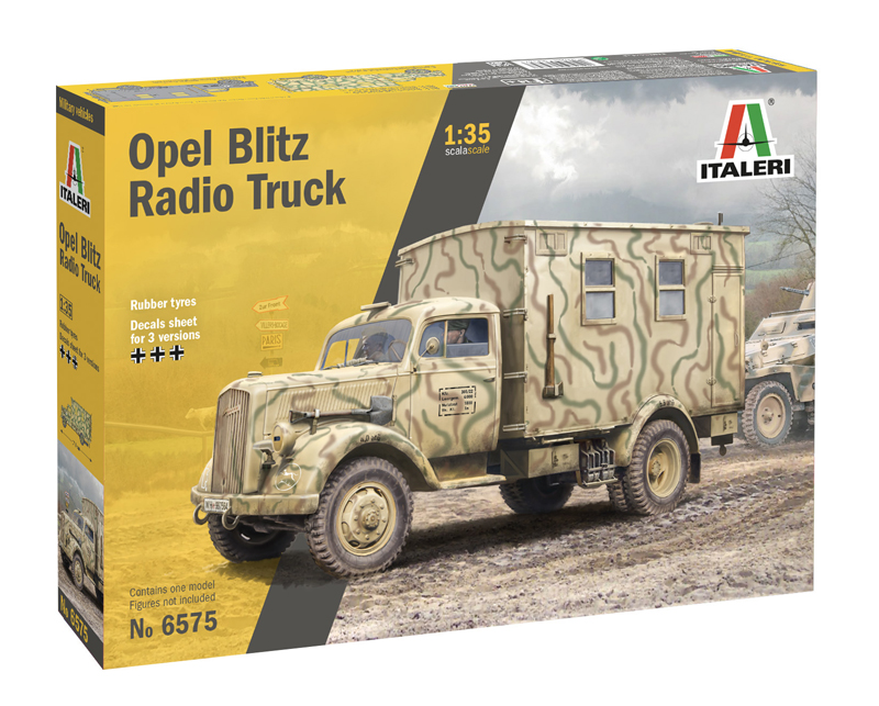 фото Сборная модель italeri 1/35 opel blitz radio truck 6575