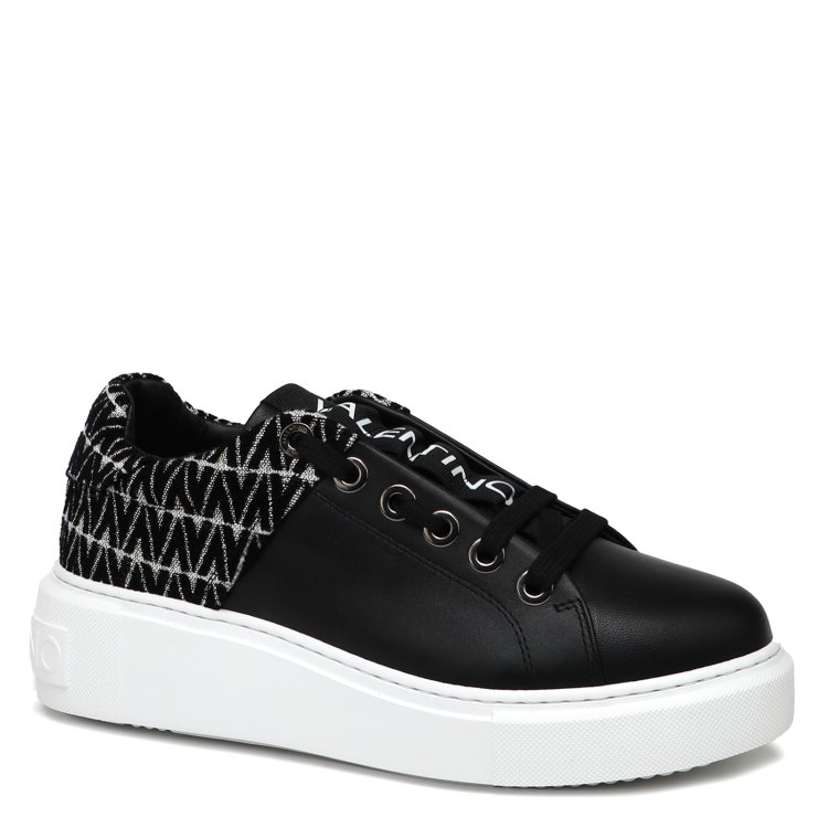 

Кеды женские Valentino 91B2202TEX черные 37 EU, Черный, 91B2202TEX