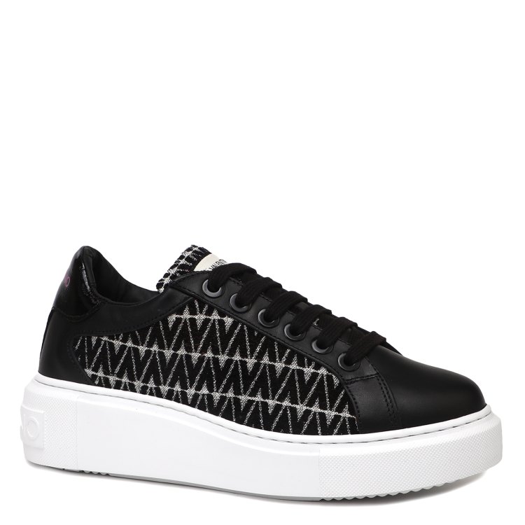 

Кеды женские Valentino 91B2203TEX черные 38 EU, Черный, 91B2203TEX
