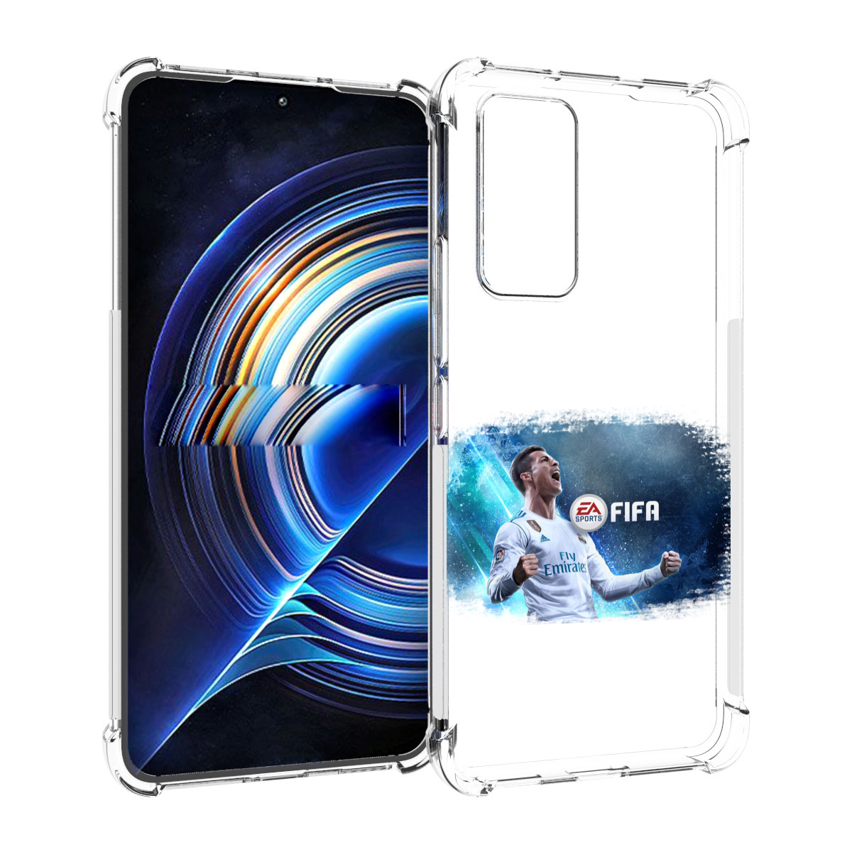 

Чехол MyPads FiFA логотип для Tecno Camon 19 Neo, Прозрачный, Tocco