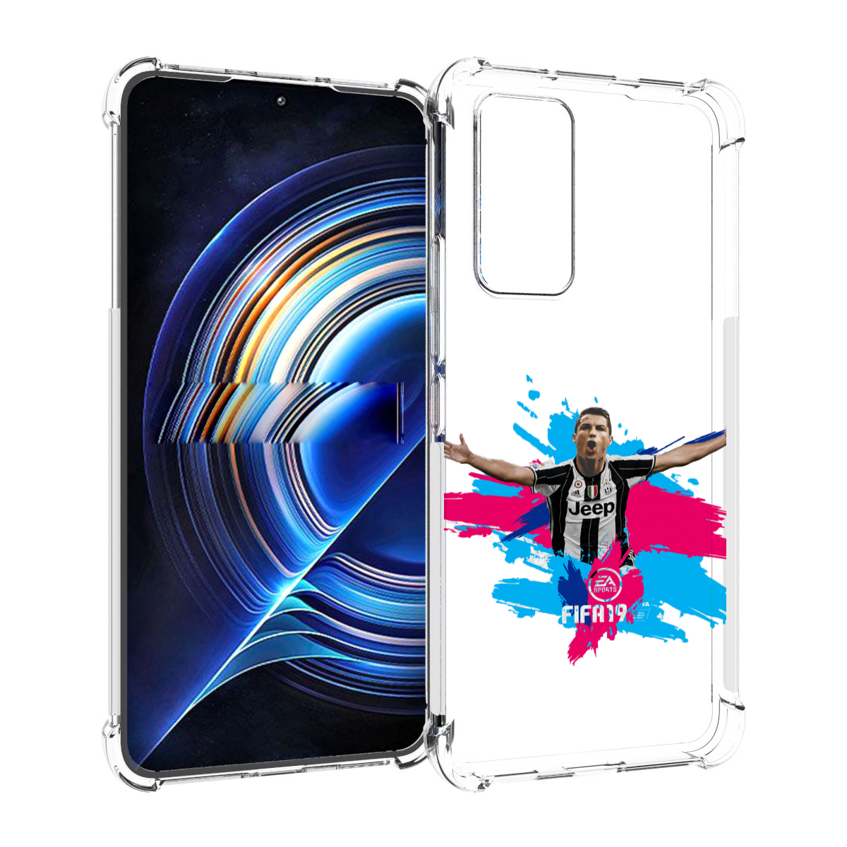 

Чехол MyPads Fifa-2019-2020-2021-2022 мужской для Tecno Camon 19 Neo, Прозрачный, Tocco