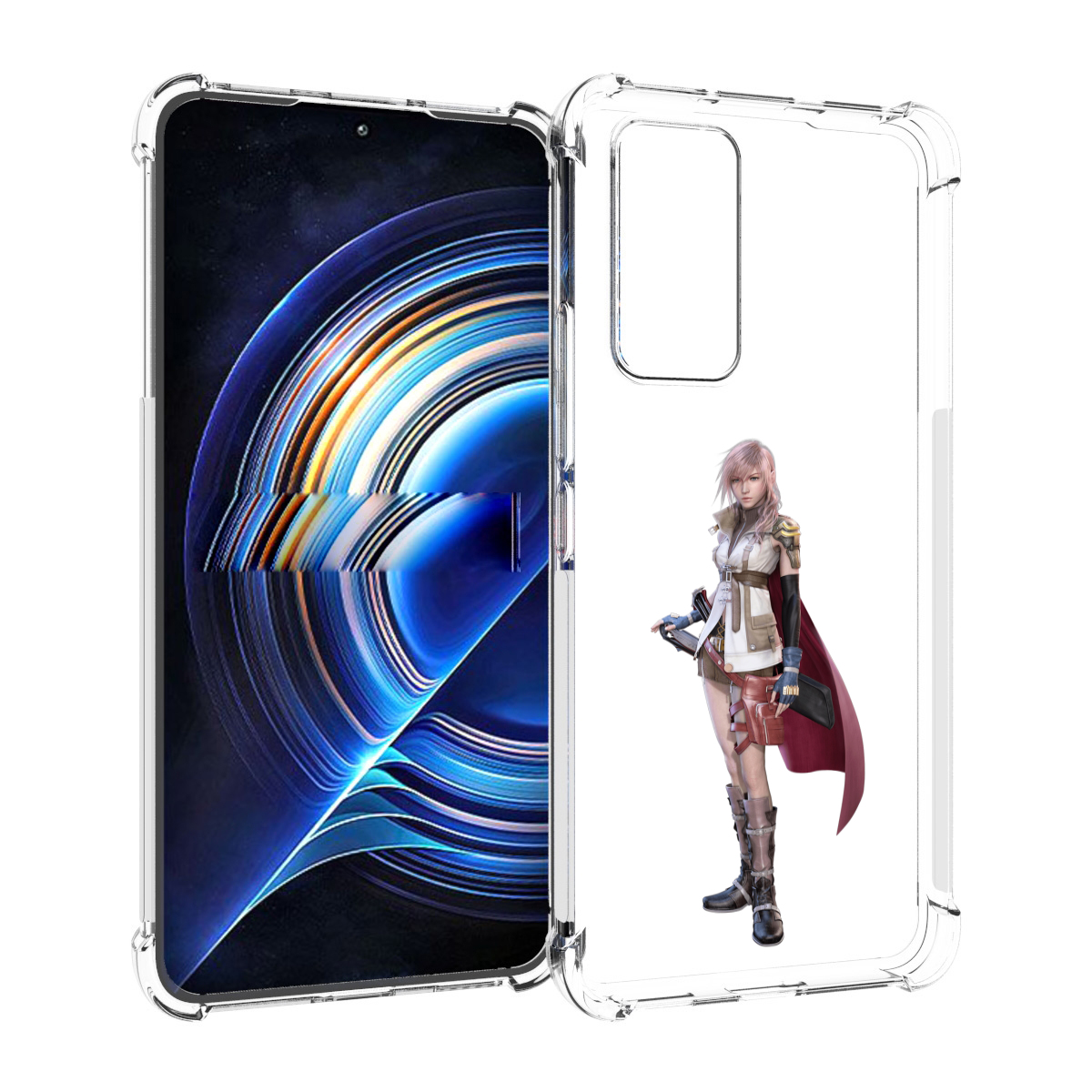 

Чехол MyPads Final-Fantasy для Tecno Camon 19 Neo, Прозрачный, Tocco