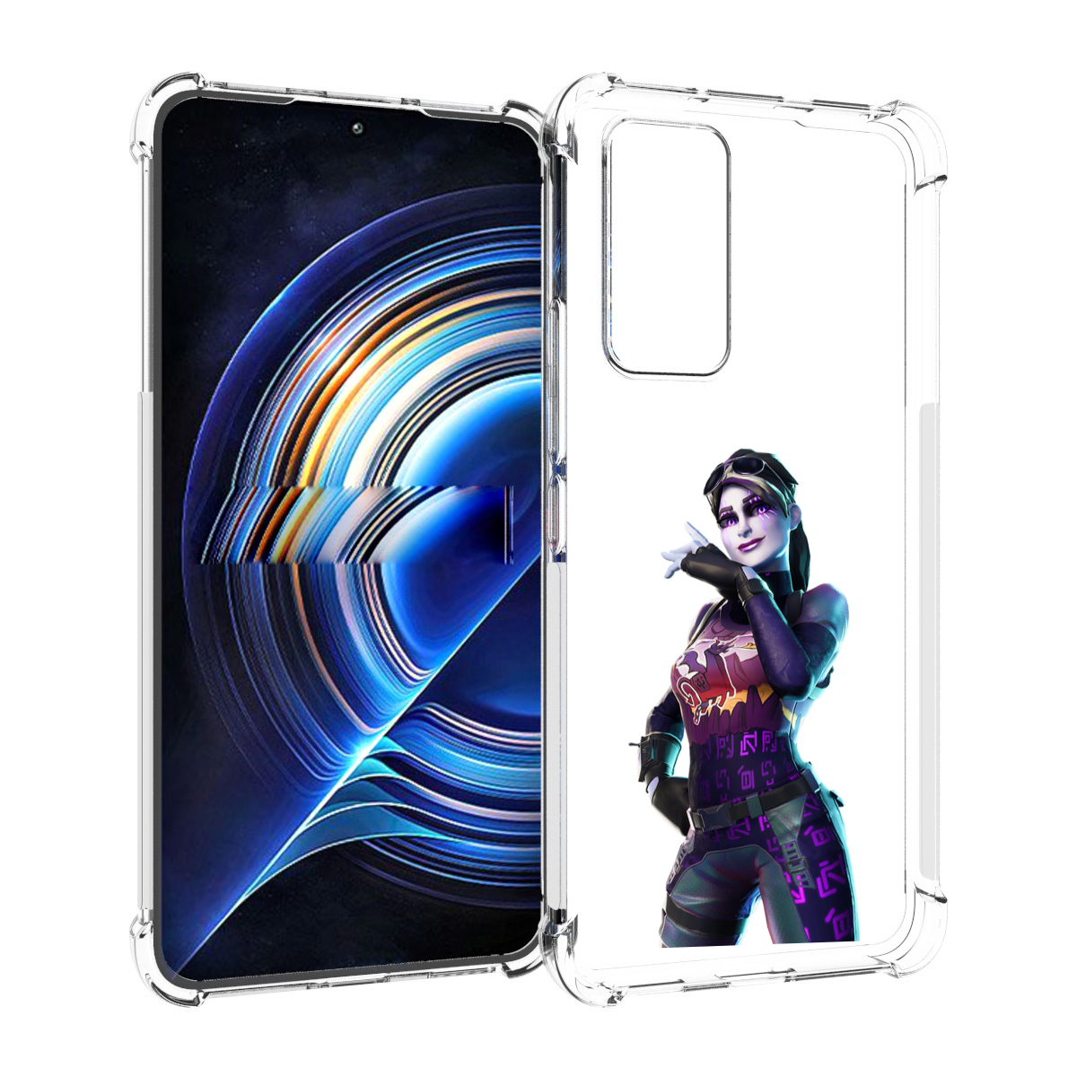 

Чехол MyPads Fortnite-3 для Tecno Camon 19 Neo, Прозрачный, Tocco