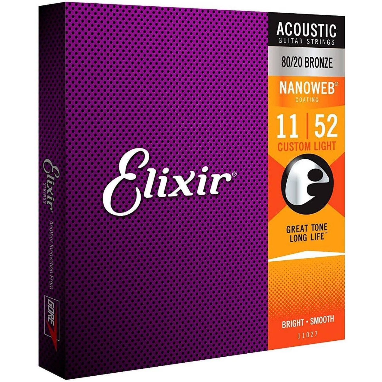 ELIXIR Струны для акустической гитары 11027 ELIXIR 4902₽