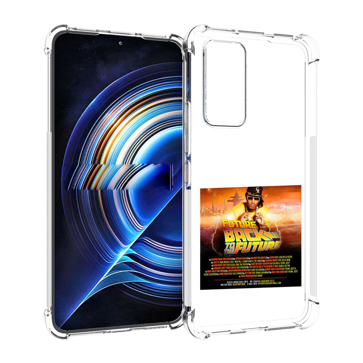 

Чехол MyPads Future - Back To The Future для Tecno Camon 19 Neo, Прозрачный, Tocco